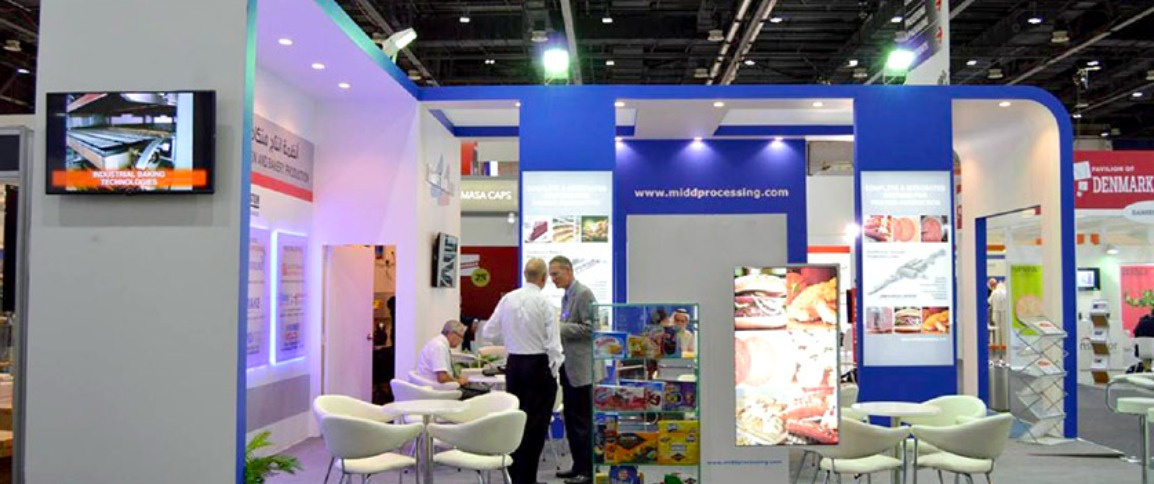 Food exhibition booth